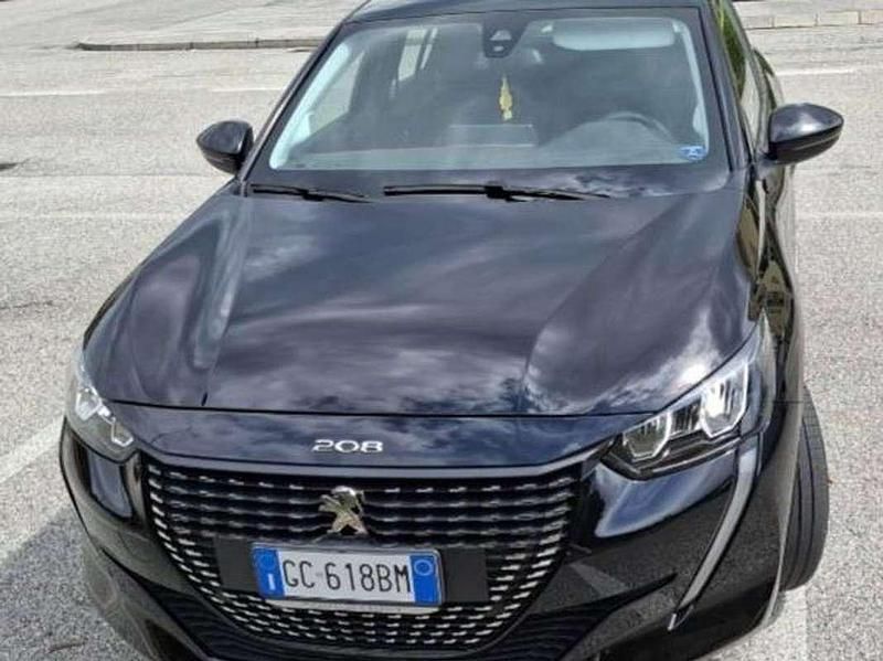 Usata Peugeot 208 Active 75 CV (55 kW) 2020 Nero Utilitaria