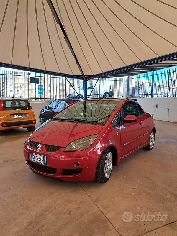 Usata Mitsubishi Colt 150 CV (110 kW) 2006 Rosso Cabrio