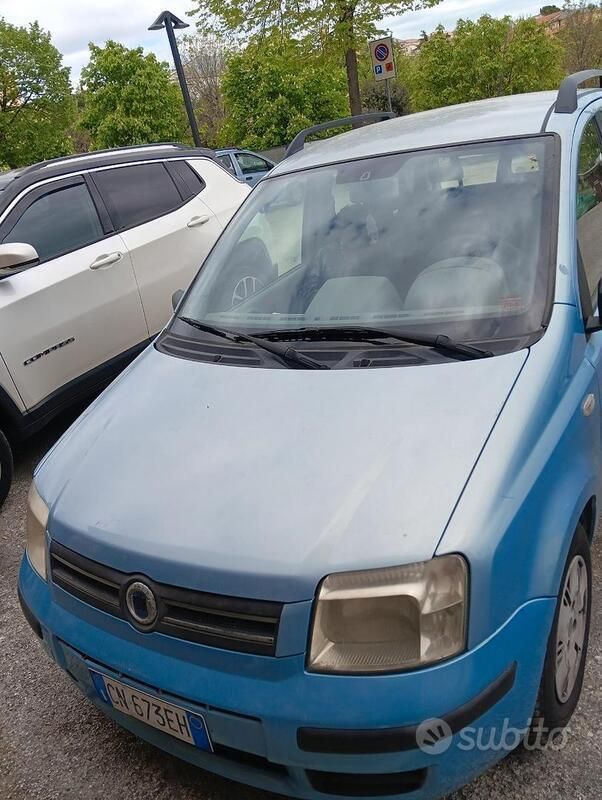 Usata Fiat Panda 2004 Blu Utilitaria