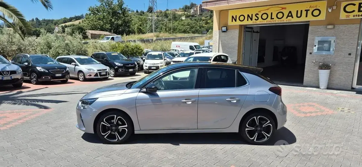 Usata Opel Corsa Elegance 75 CV (55 kW) 2020 Grigio Utilitaria