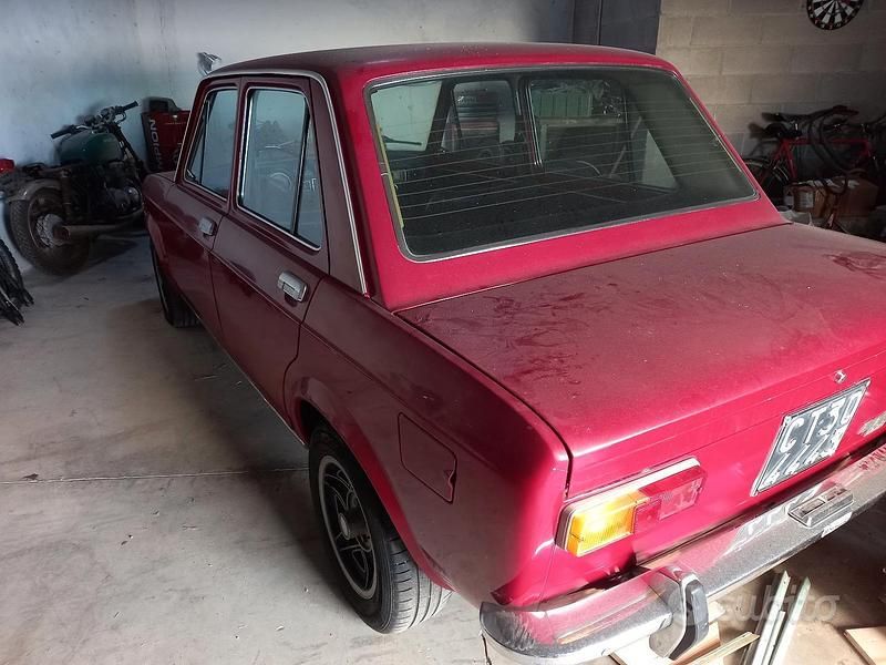 Usata Fiat 128 1970 Rosso Berlina