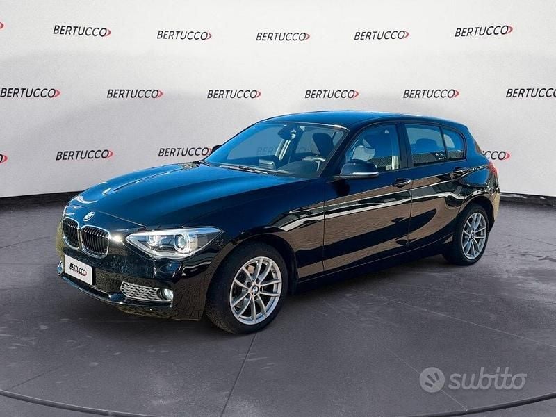 Usata BMW 118 143 CV (105 kW) 2015 Nero Utilitaria