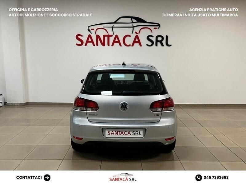 Usata VW Golf VI Highline 160 CV (117 kW) 2009 Argento Utilitaria