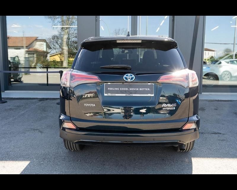 Usata Toyota RAV4 Hybrid Lounge 197 CV (144 kW) 2018 Blu zanzibar SUV