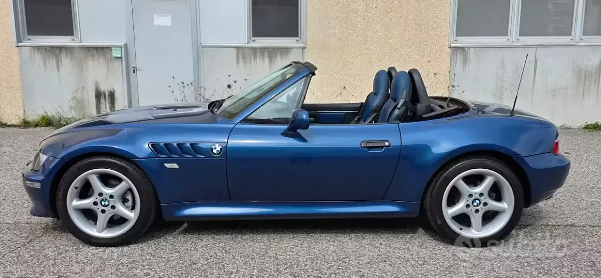 Usata BMW Z3 Sport Line 150 CV (110 kW) 1999 Blu Cabrio