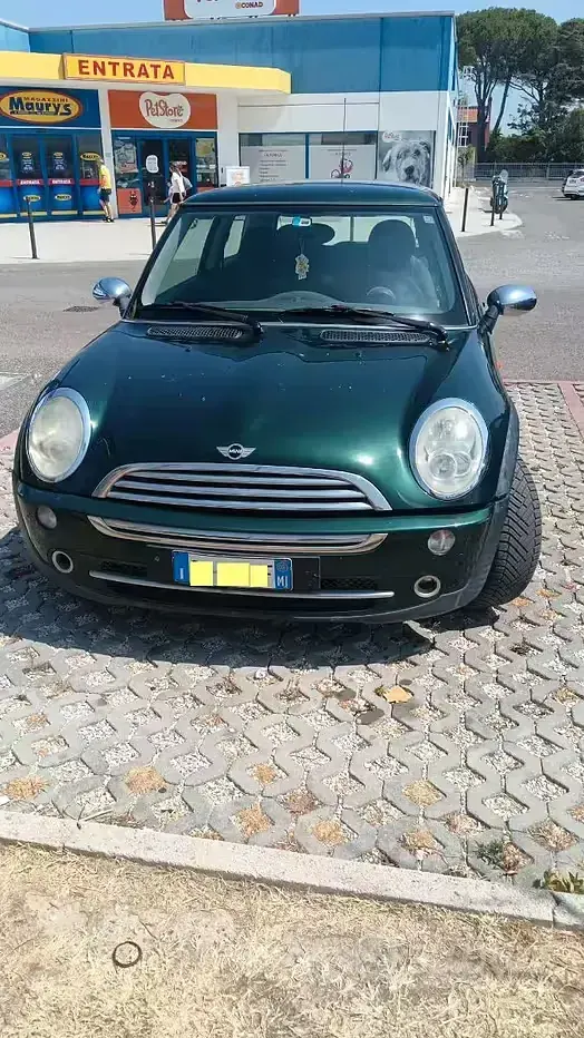Usata Mini ONE 90 CV (66 kW) 2005 Verde Utilitaria