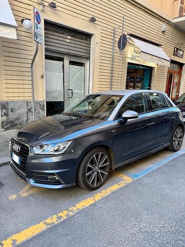 Usata Audi A1 Sportback S-Line 95 CV (69 kW) 2016 Grigio Utilitaria