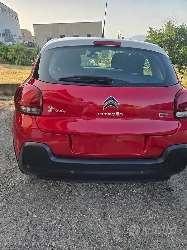 Usata Citroën C3 102 CV (75 kW) 2018 Rosso Utilitaria