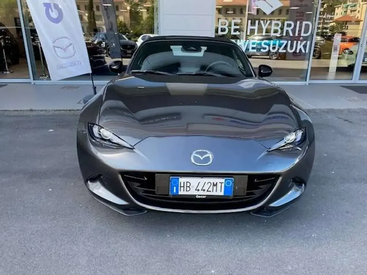 Nuova Mazda MX5 Prime-Line 132 CV (97 kW) 2025 Machine gray Cabrio