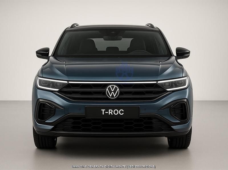 Usata VW T-Roc R-line 150 CV (110 kW) 2025 Blu SUV