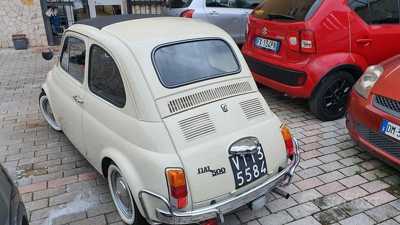 Usata Fiat 500 18 CV (13 kW) 1970 Beige Utilitaria