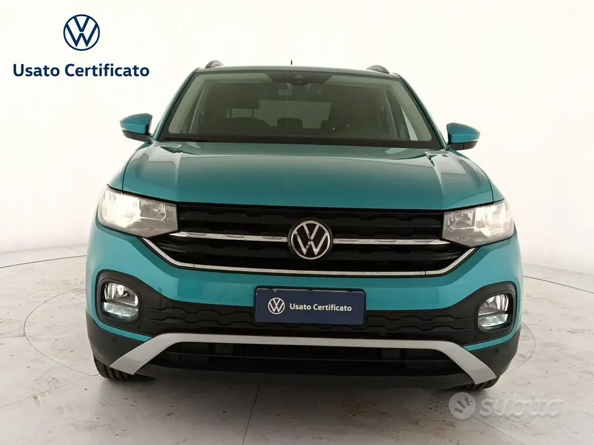 Usata VW T-Cross Style 95 CV (69 kW) 2023 Blu SUV