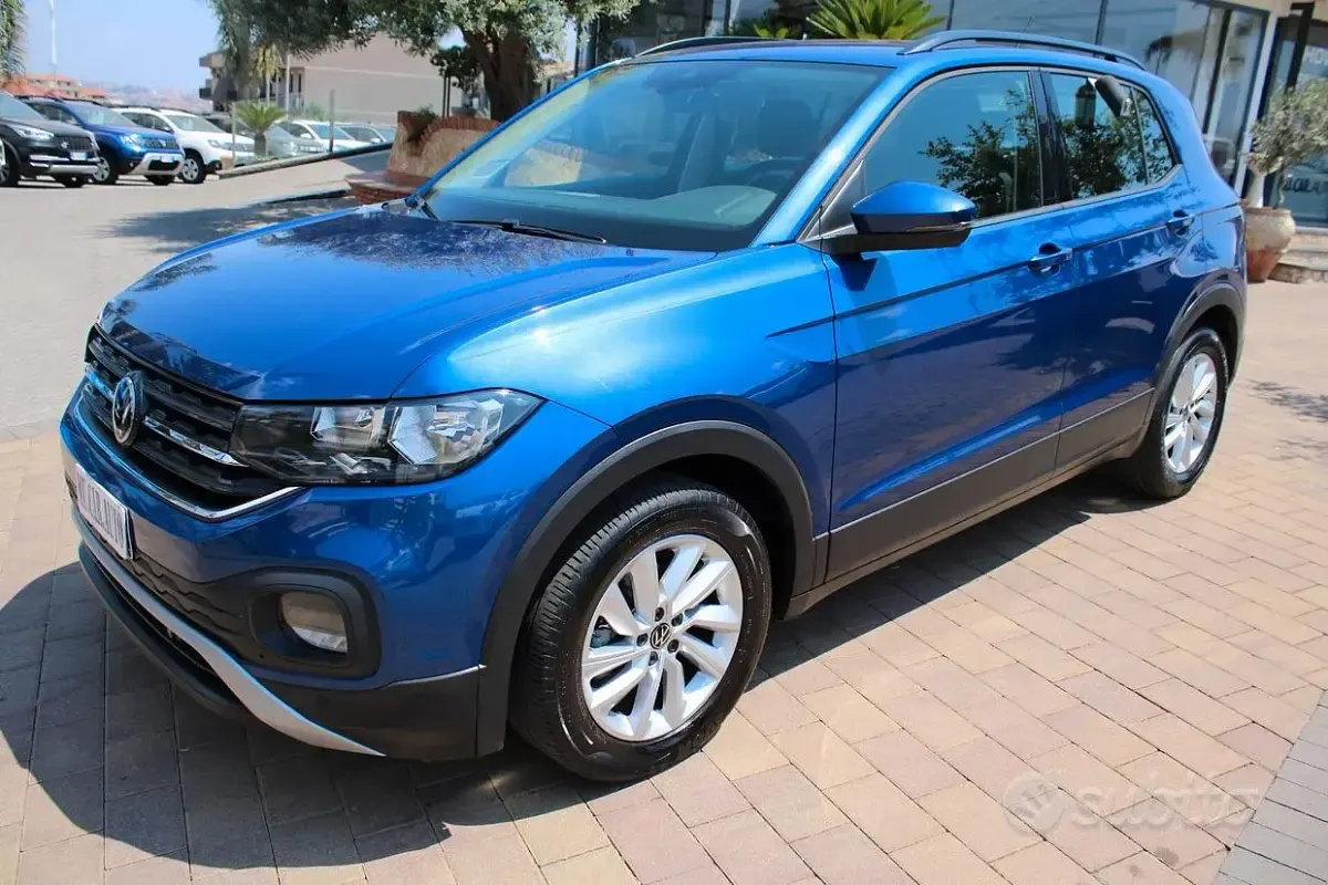 Usata VW T-Cross Style 110 CV (80 kW) 2022 Bluazzurro SUV