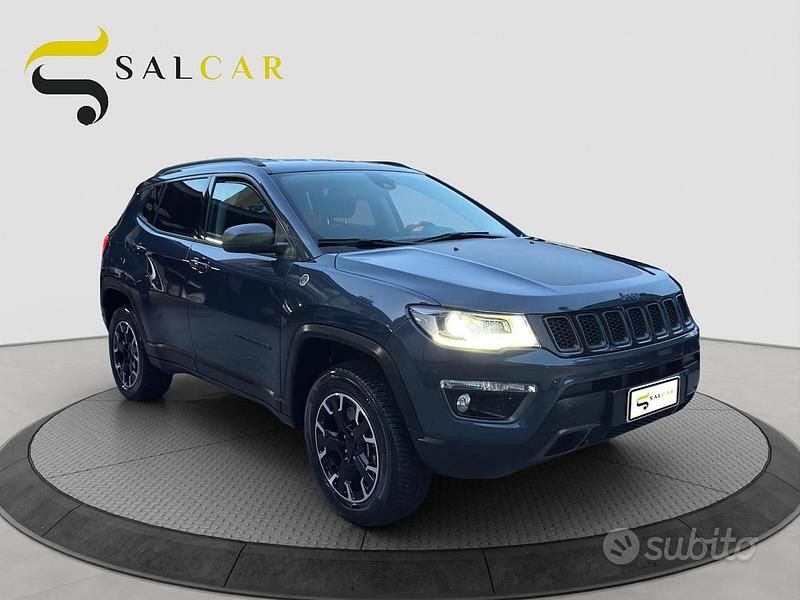 Usata Jeep Compass Trailhawk 240 CV (176 kW) 2021 Blu SUV