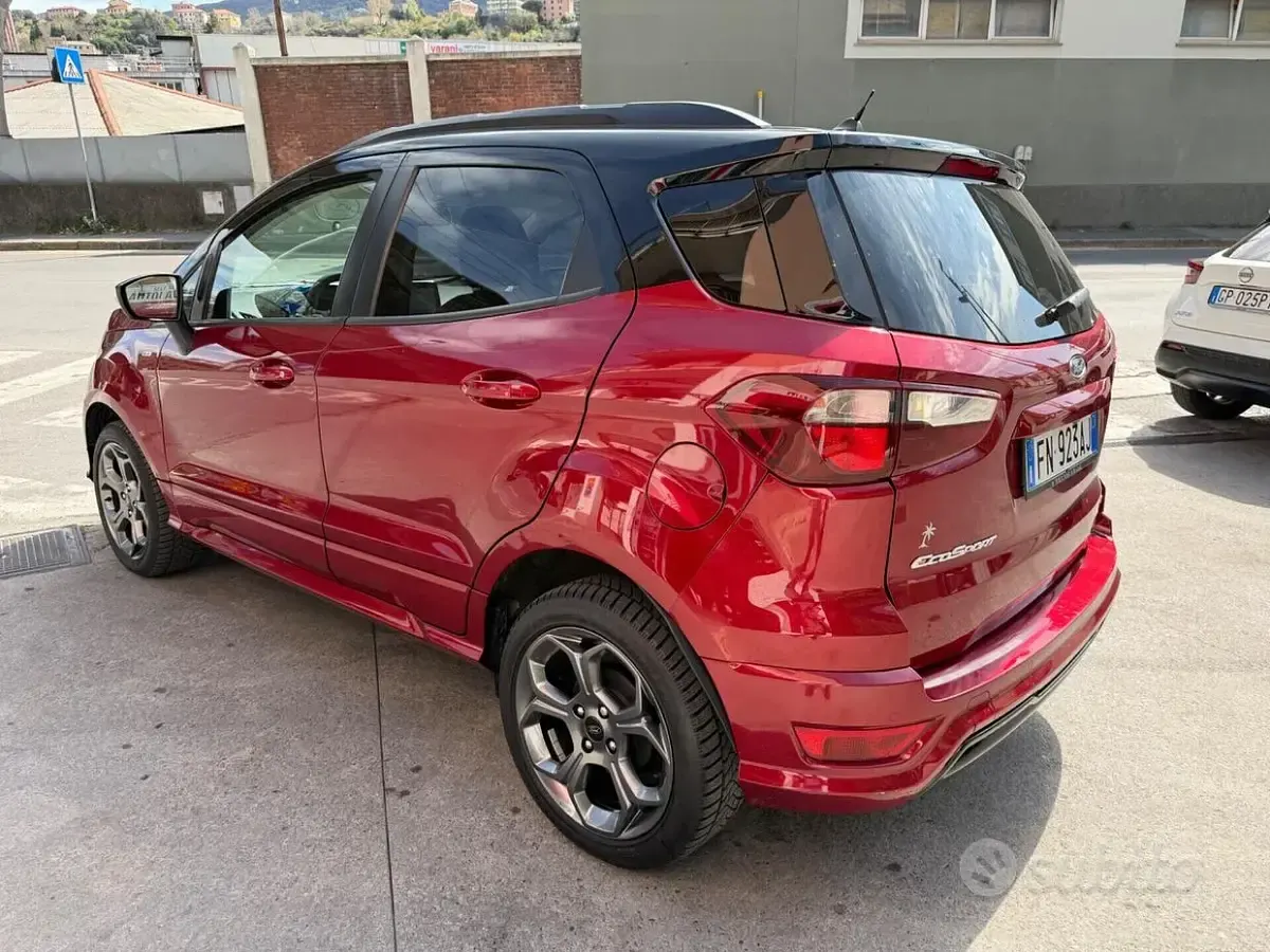 Usata Ford Ecosport ST-Line 125 CV (91 kW) 2018 Rosso SUV