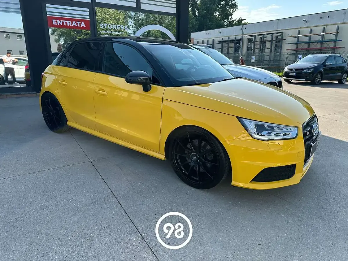Usata Audi S1 Sportback 231 CV (169 kW) 2014 Giallo Utilitaria