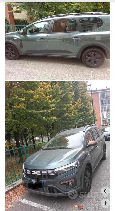 Usata Dacia Jogger 100 CV (73 kW) 2024 Verde Monovolume