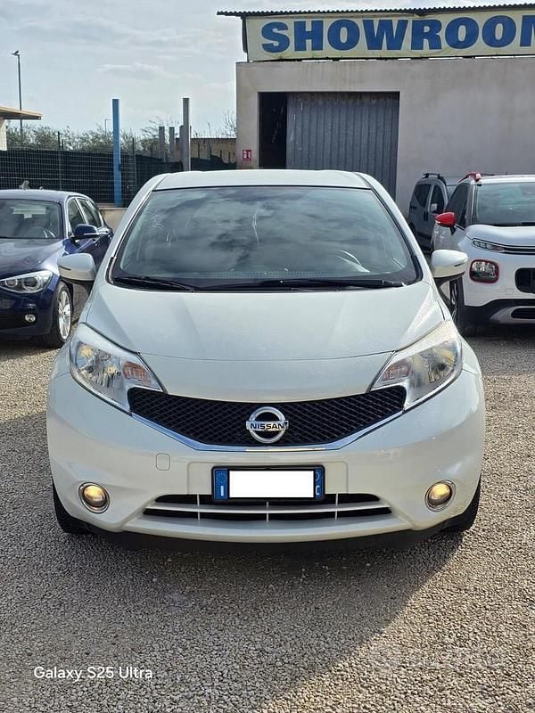 Usata Nissan Note Tekna 80 CV (58 kW) 2015 Bianco Monovolume