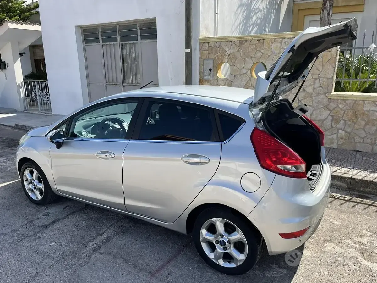 Usata Ford Fiesta Titanium 95 CV (69 kW) 2010 Grigio Berlina