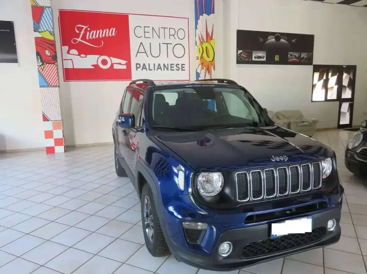 Usata Jeep Renegade Limited 131 CV (96 kW) 2021 Blu/azzurro SUV