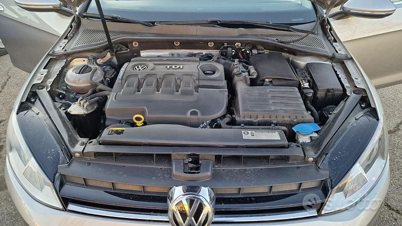 Usata VW Golf VII 110 CV (80 kW) 2016 Grigio Station wagon