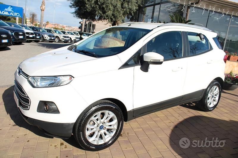 Usata Ford Ecosport Titanium S 95 CV (69 kW) 2017 Bianco SUV