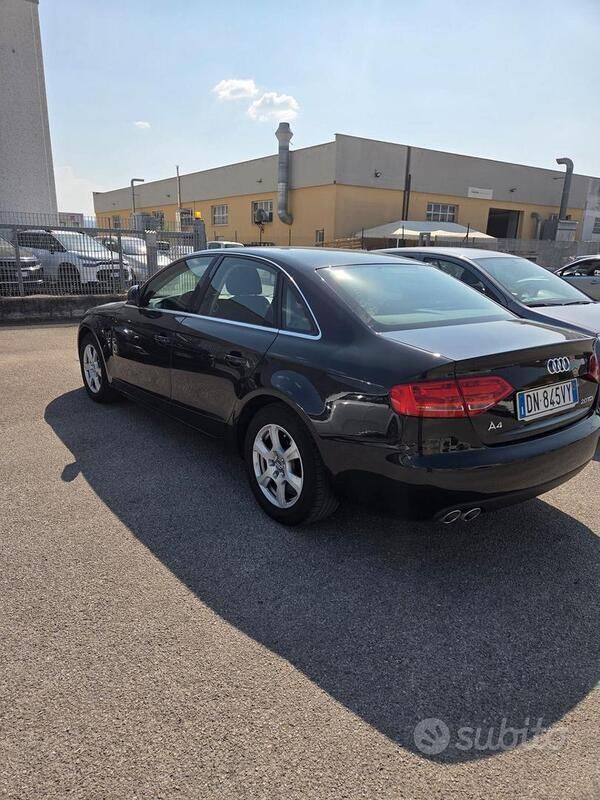 Usata Audi A4 Ambiente 143 CV (105 kW) 2008 Nero Berlina