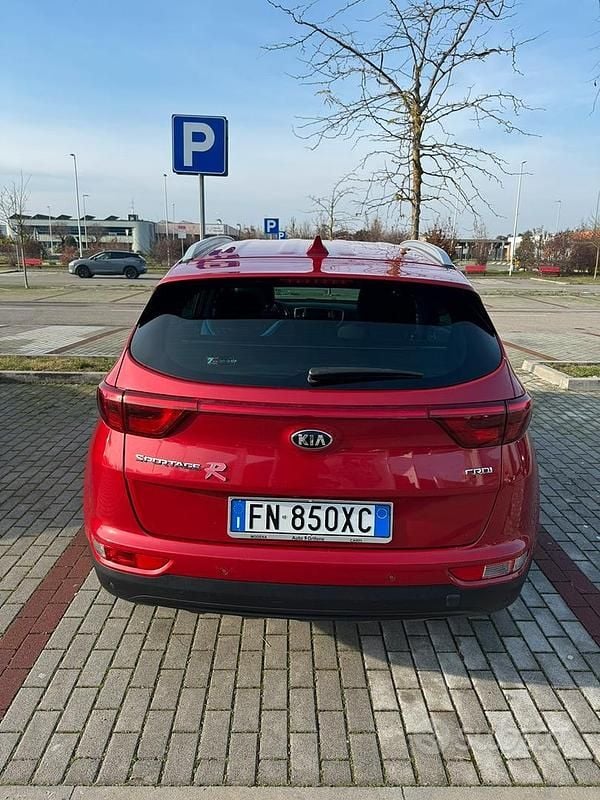 Usata Kia Sportage 116 CV (85 kW) 2017 Rosso SUV