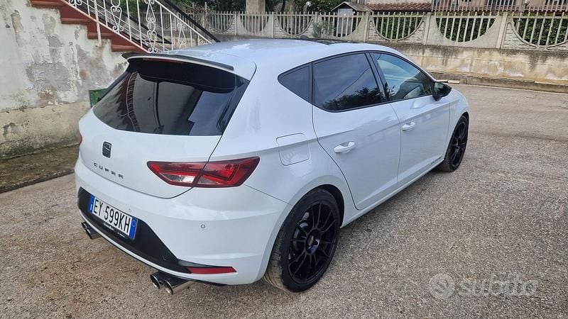 Usata Seat Leon CUPRA 280 CV (205 kW) 2015 Bianco Berlina