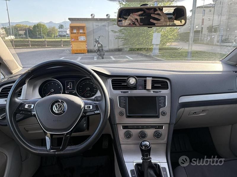 Usata VW Golf VII 110 CV (80 kW) 2016 Grigio Berlina