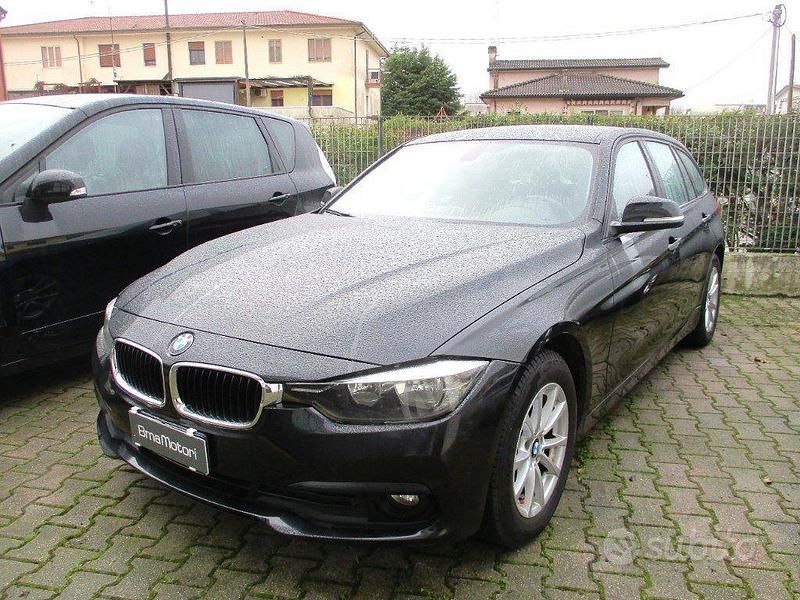Usata BMW 316 Advantage 116 CV (85 kW) 2016 Nero Station wagon