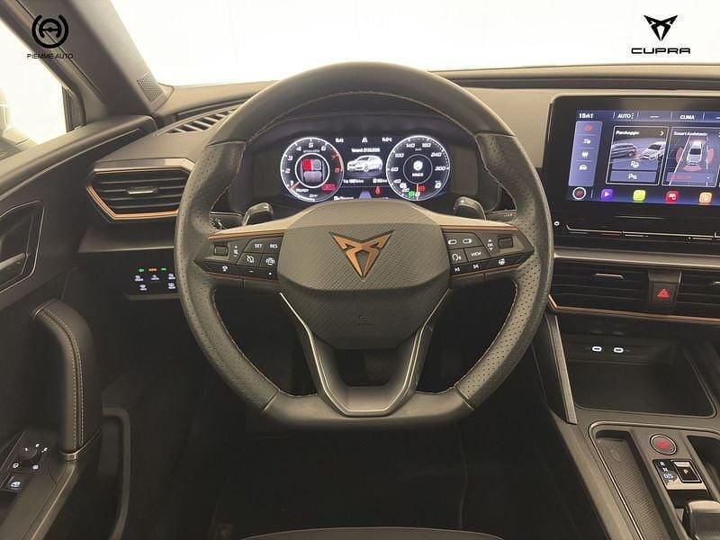 Usata Cupra Leon 150 CV (110 kW) 2023 Bianco Utilitaria