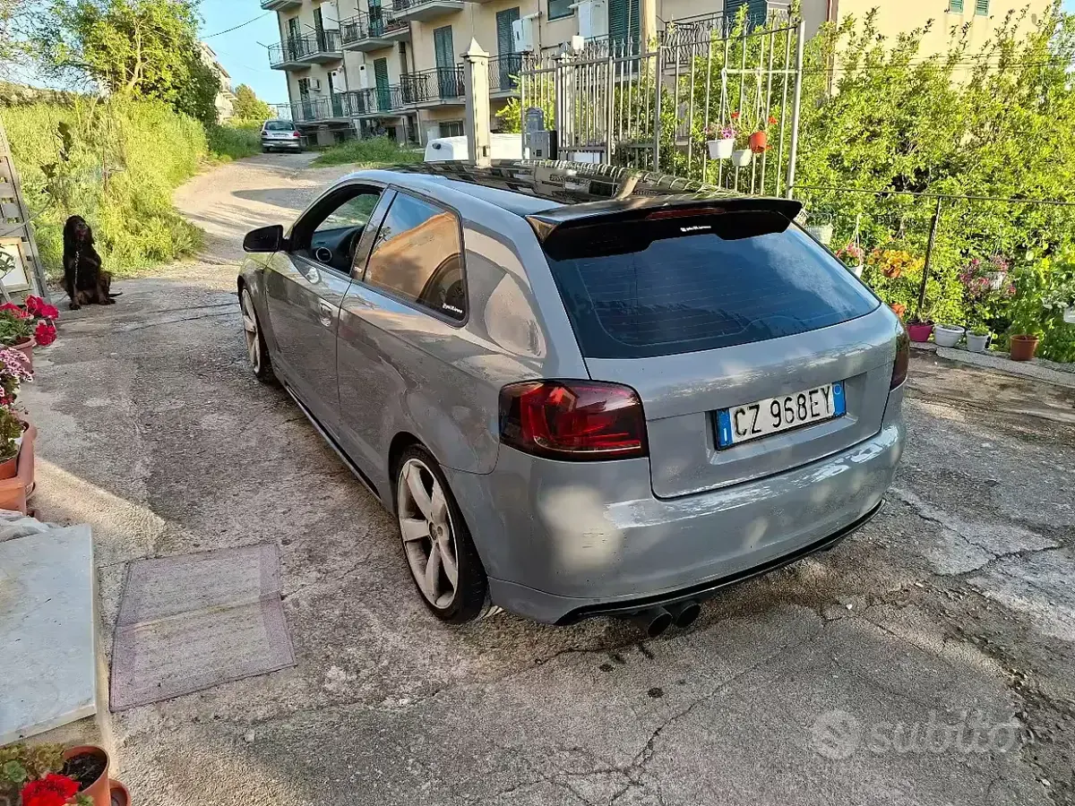 Usata Audi A3 105 CV (77 kW) 2006 Grigio Utilitaria