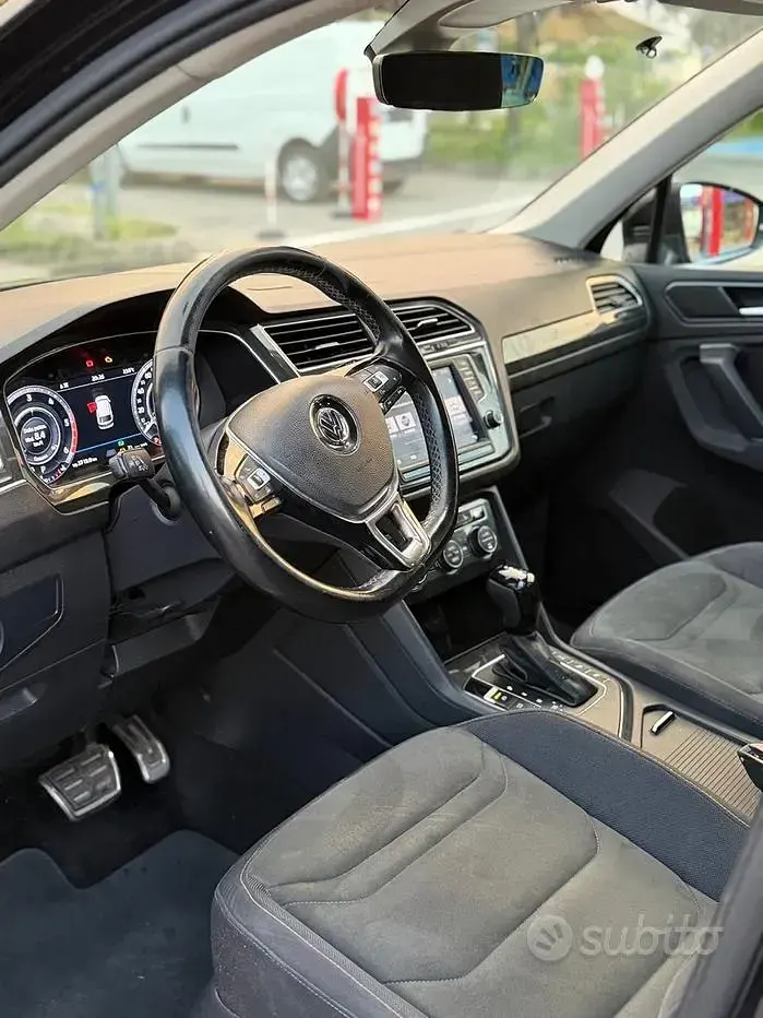 Usata VW Tiguan 150 CV (110 kW) 2018 Nero SUV