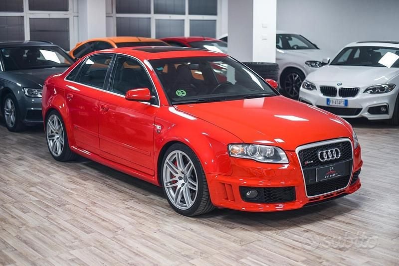 Usata Audi RS4 Ambiente 420 CV (308 kW) 2006 Rosso Berlina