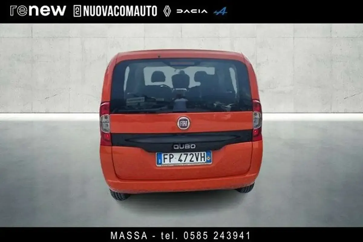 Occasion Fiat Qubo Easy 77 ch (56 kW) 2018 Orange Monospace