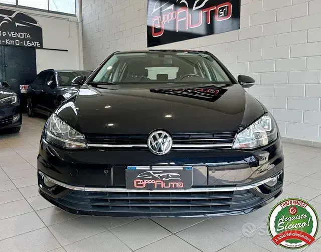 Usata VW Golf VII Highline 116 CV (85 kW) 2017 Nero Berlina
