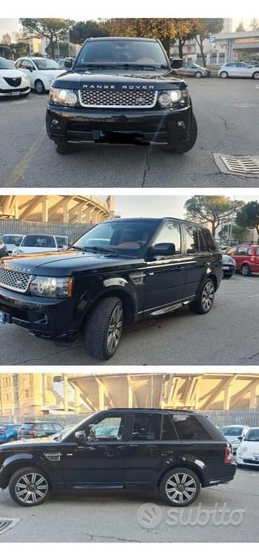 Usata Land Rover Range Rover 249 CV (183 kW) 2012 Nero SUV