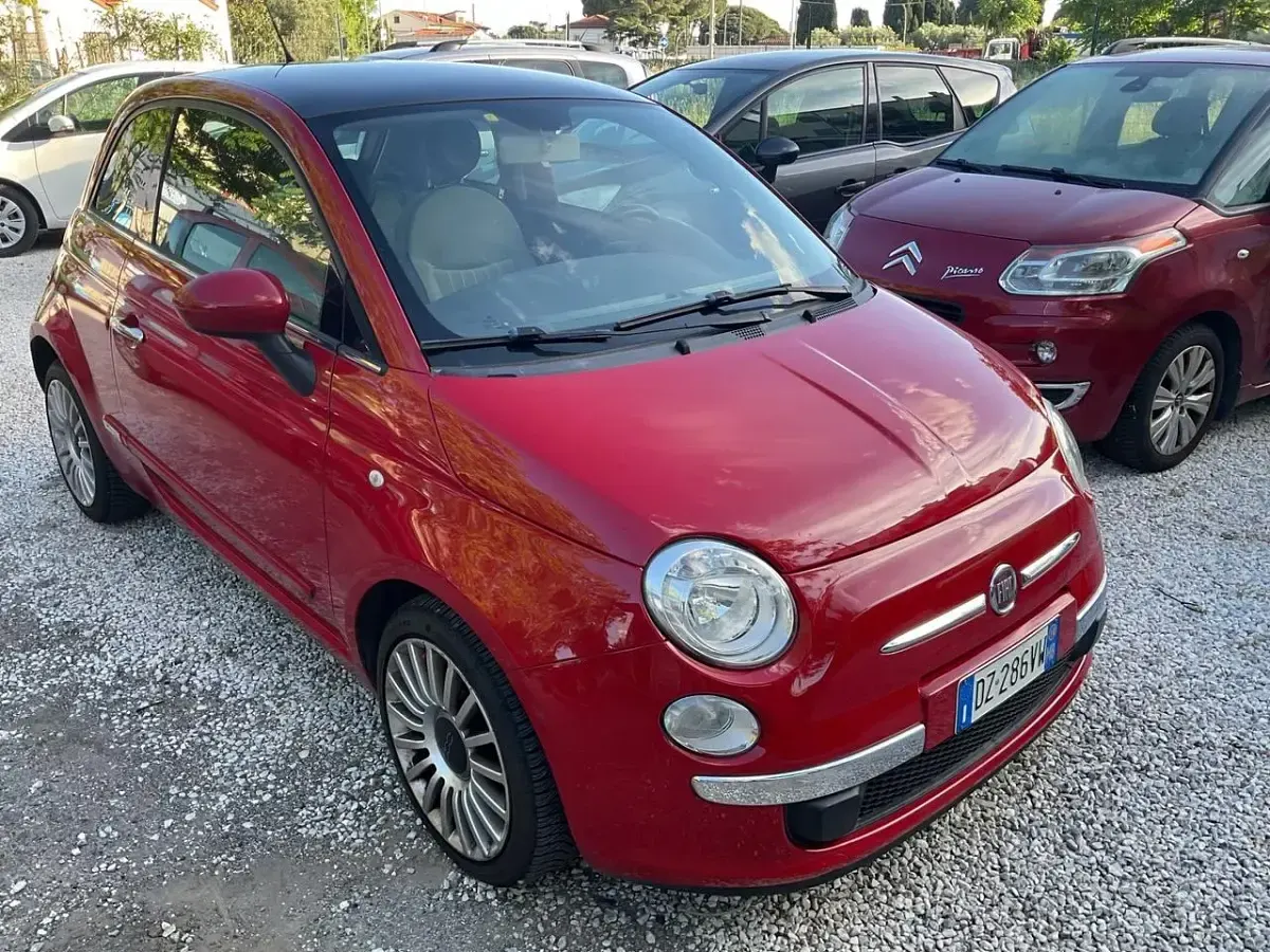 Usata Fiat 500 Pop 69 CV (50 kW) 2010 Rosso Berlina