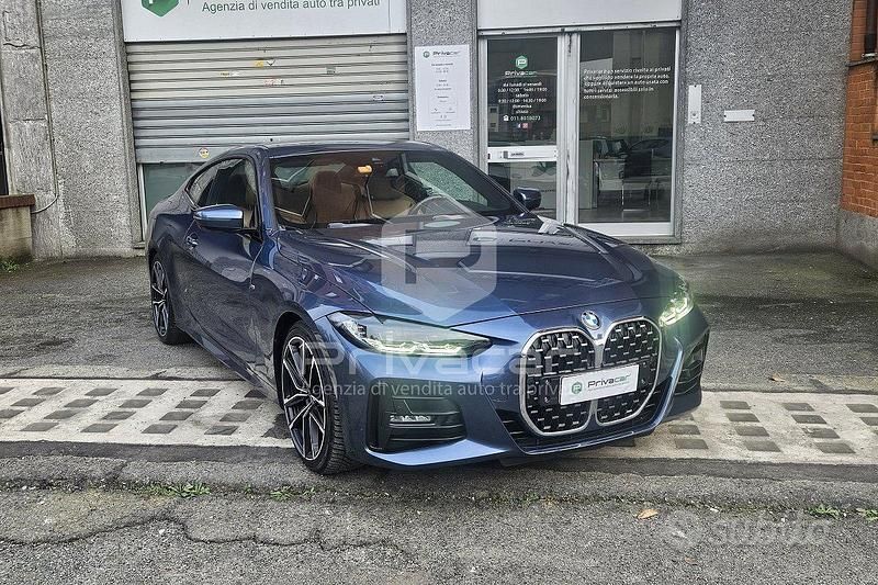 Usata BMW 420 M Sport 190 CV (139 kW) 2021 Blu Coupé