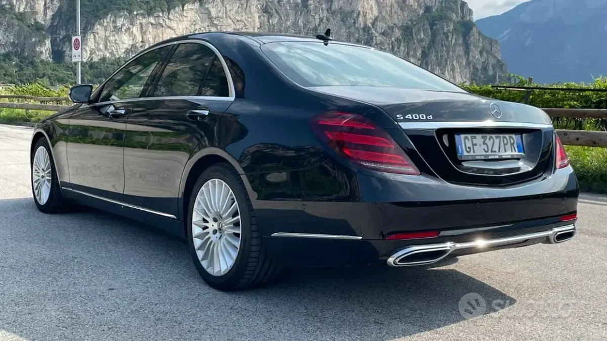 Usata Mercedes S400 Premium Plus 340 CV (250 kW) 2018 Nero Berlina
