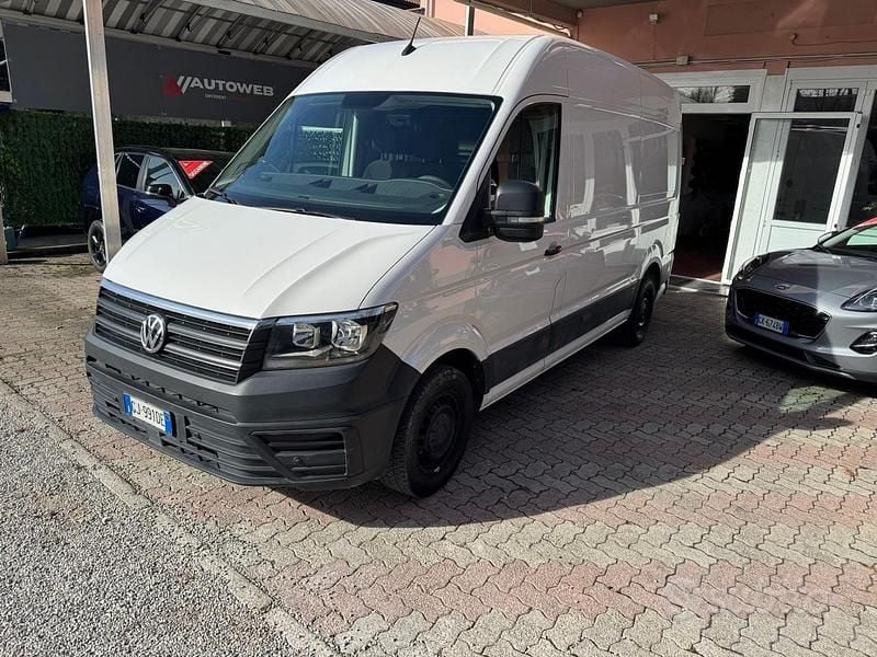 Usata VW Crafter 102 CV (75 kW) 2022 Bianco Furgone