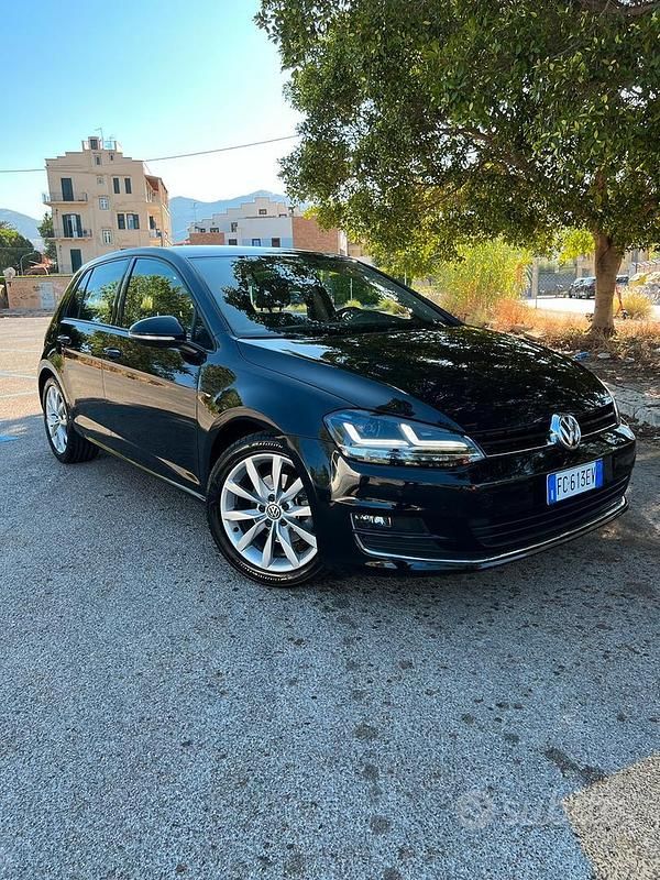 Usata VW Golf 110 CV (80 kW) 2015 Nero Berlina