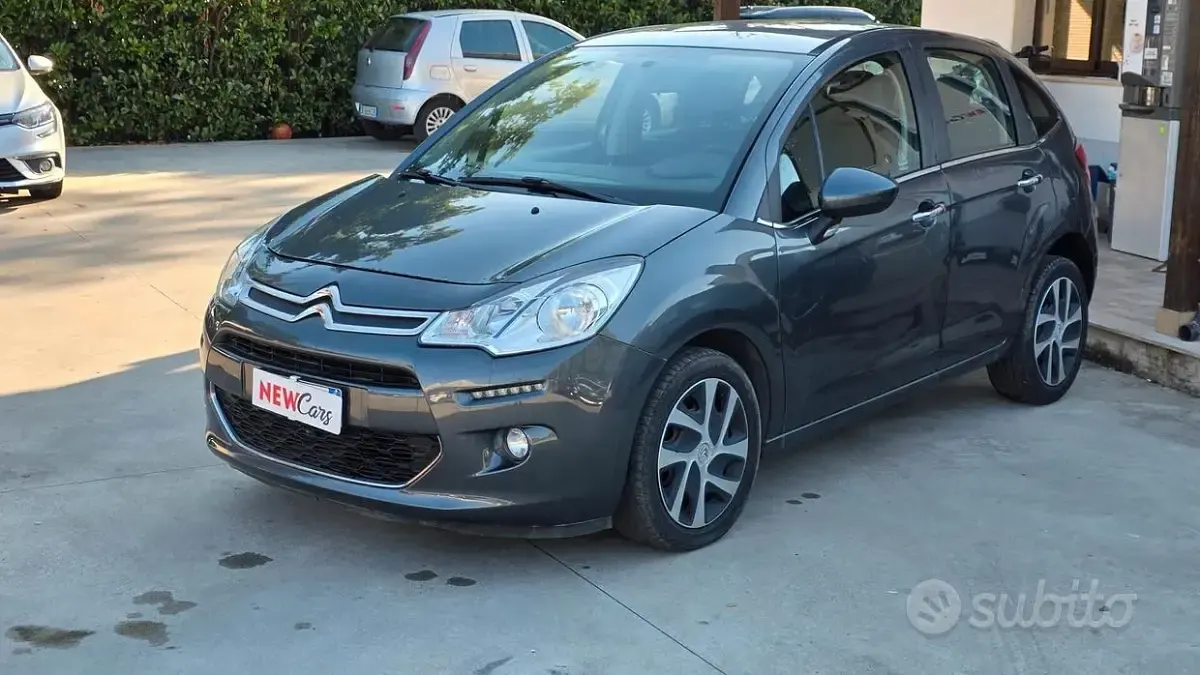 Usata Citroën C3 Exclusive 75 CV (55 kW) 2016 Grigio Berlina