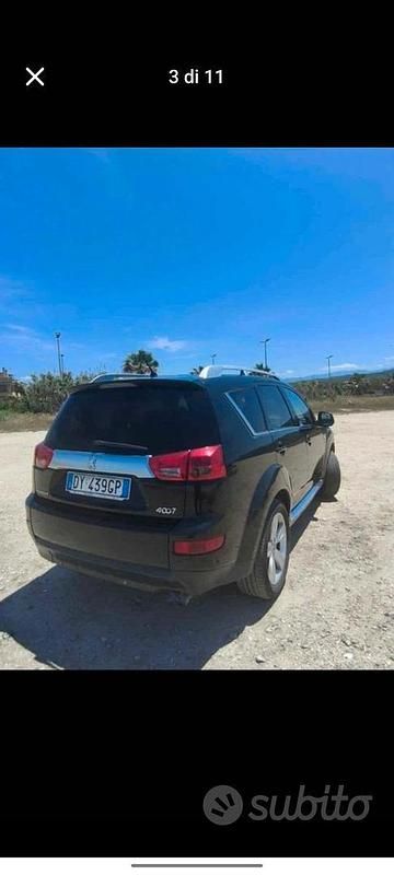 Usata Peugeot 4007 156 CV (114 kW) 2007 Nero SUV