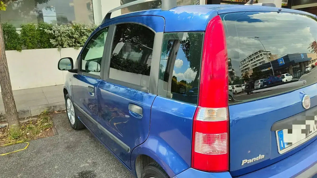 Usata Fiat Panda Dynamic 69 CV (50 kW) 2010 Blu Utilitaria