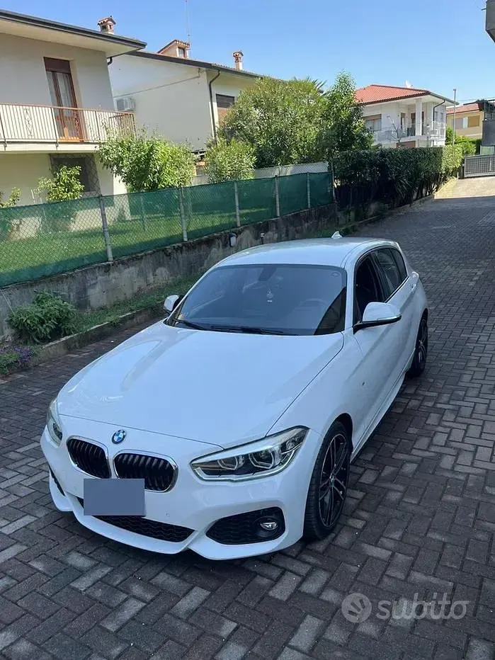 Usata BMW 118 M Sport 150 CV (110 kW) 2018 Bianco Utilitaria