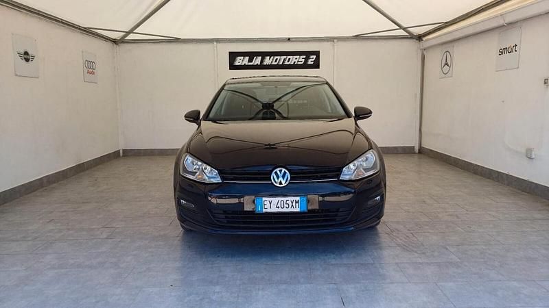 Usata VW Golf VII Trendline 89 CV (65 kW) 2015 Nero Berlina