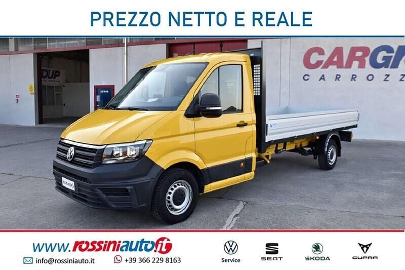 Usata MAN TGE 177 CV (130 kW) 2021 Giallo ginestra Furgone