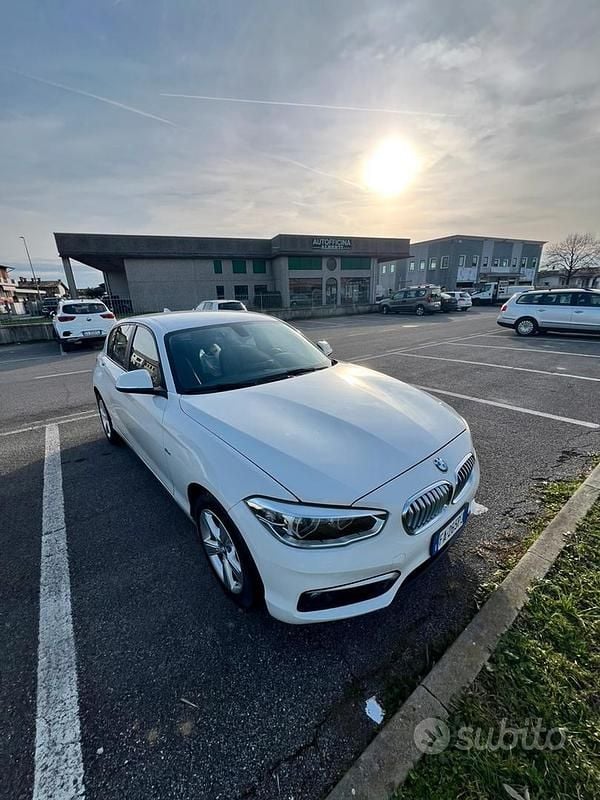 Usata BMW 114 2015 Bianco Utilitaria